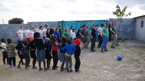 Expedition 2022 11 Doing the Macarena at Cameron's Orphanage