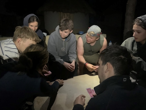 Hurst Expedition 2024 to Cameron's Orphanage 27 Card school