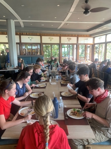 Hurst Expedition 2024 to Cameron's Orphanage 63 Luch at Chobe 2