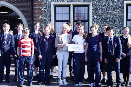 Hurst College Prep School raise £1463.48 for Cameron’s Orphanage