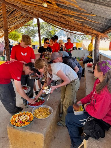 Hurst Expedition 2026 to Cameron's Orphanage 28 L6 Lunch