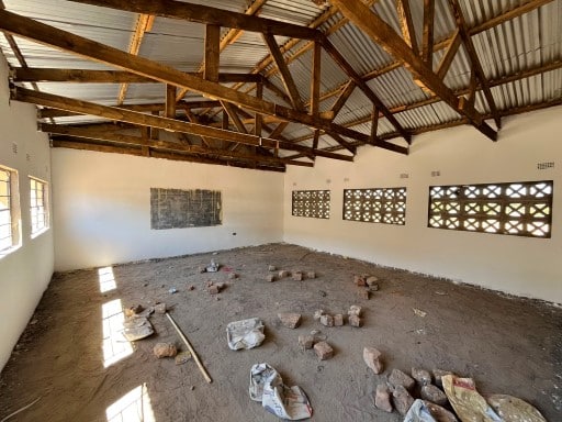 Hurst Expedition 2026 to Cameron's Orphanage 19 Painted classroom